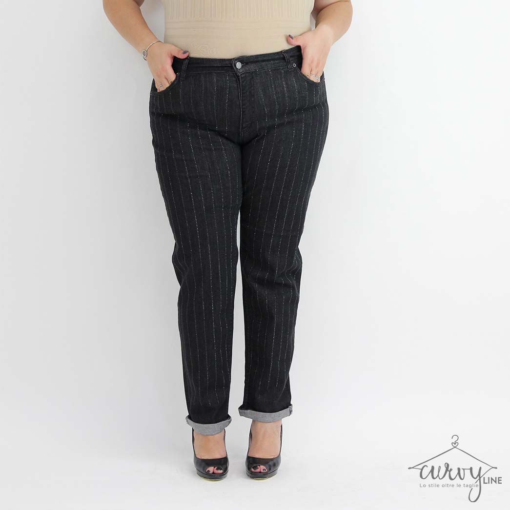 JEANS GESSATO STRASS - immagine 5
