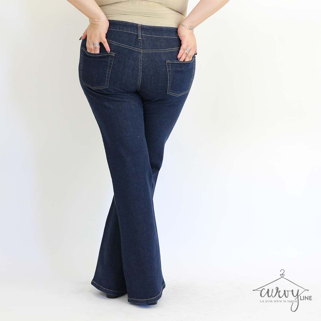 JEANS ZAMPA ONE WASH - immagine 2