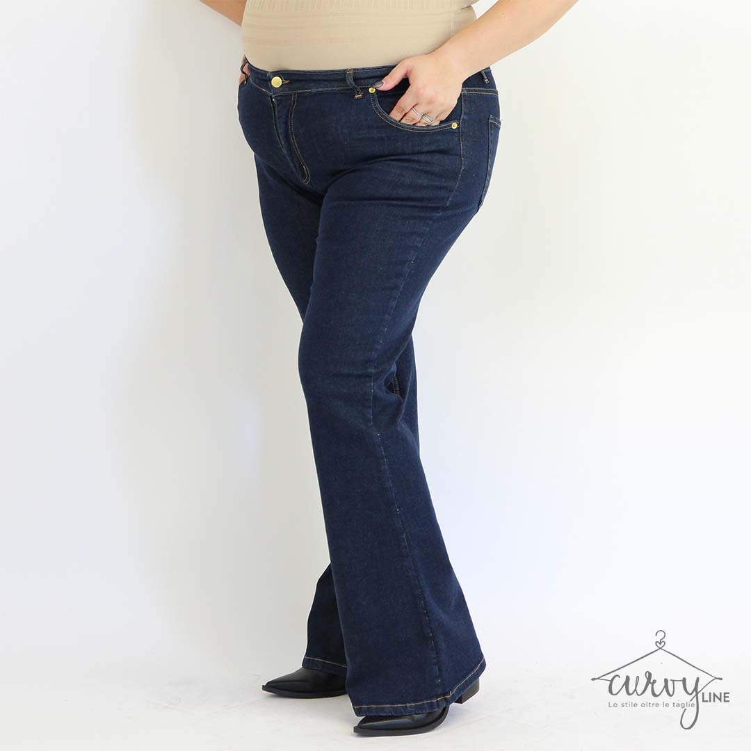JEANS ZAMPA ONE WASH - immagine 3