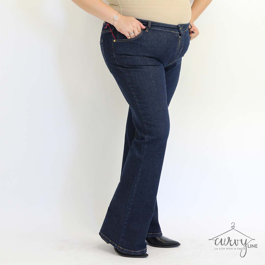 JEANS ZAMPA ONE WASH - immagine 4