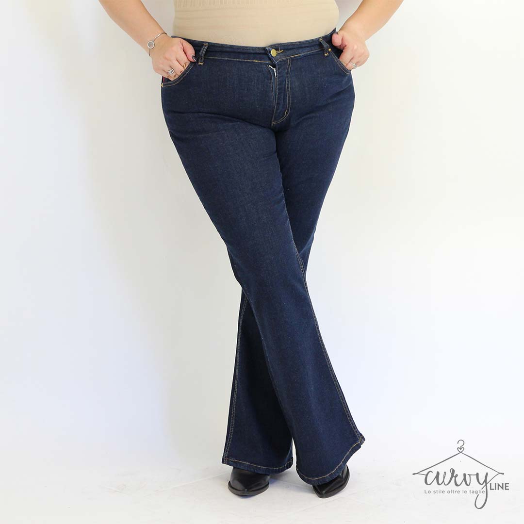 JEANS ZAMPA ONE WASH - immagine 6