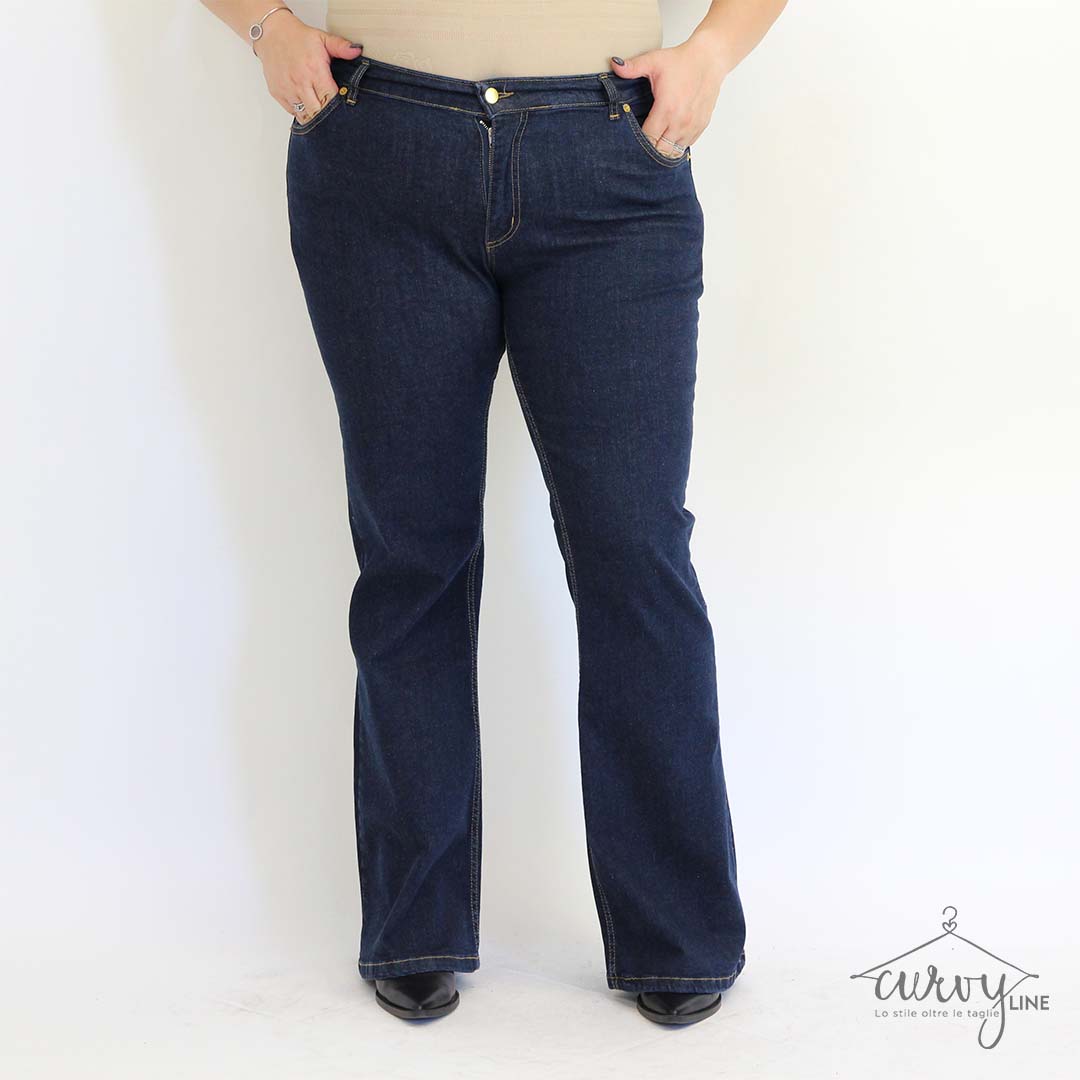 JEANS ZAMPA ONE WASH - immagine 7