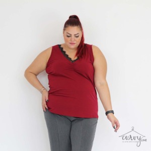 TOP PUNTILLA OVERSIZE