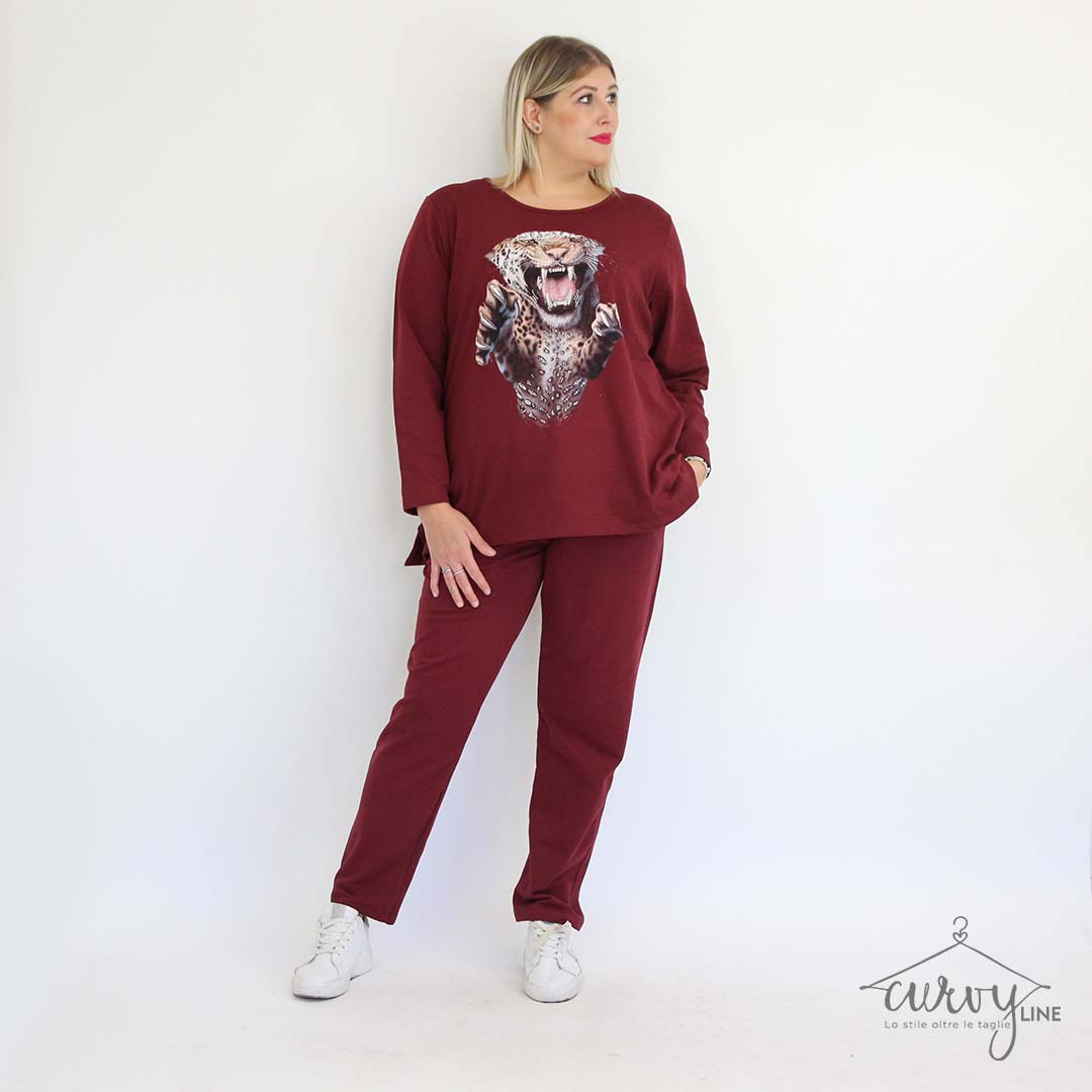 FELPA TIGRE OVERSIZE - immagine 3