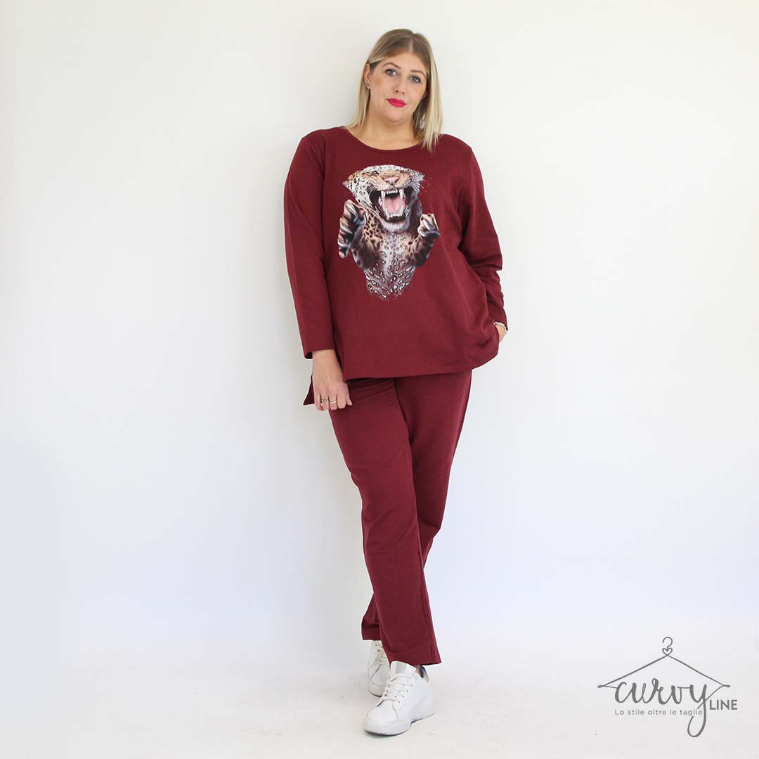FELPA TIGRE OVERSIZE - immagine 4
