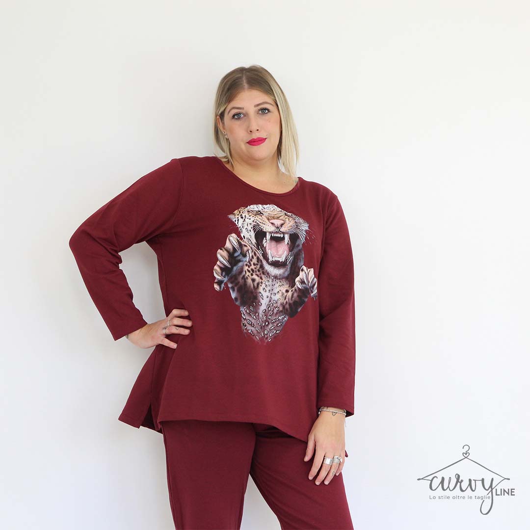 FELPA TIGRE OVERSIZE - immagine 5