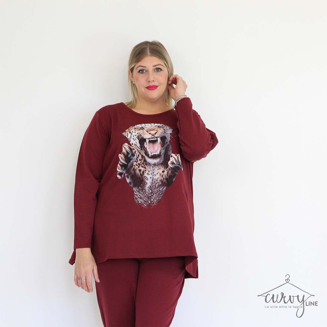 FELPA TIGRE OVERSIZE - immagine 10