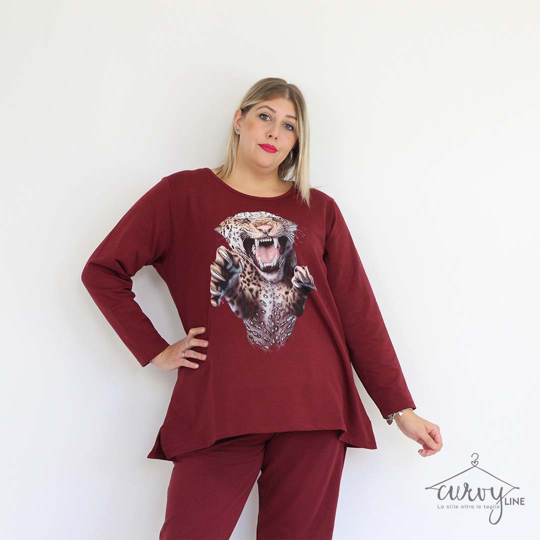 FELPA TIGRE OVERSIZE - immagine 11