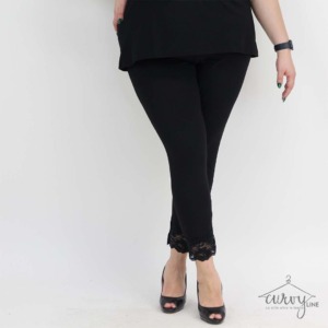 PANTA LEGGINS PIZZO OVER