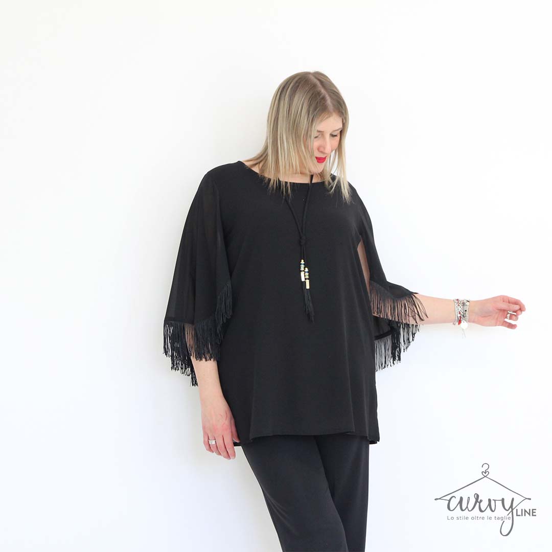 BLUSA ALI FRANGE - immagine 5
