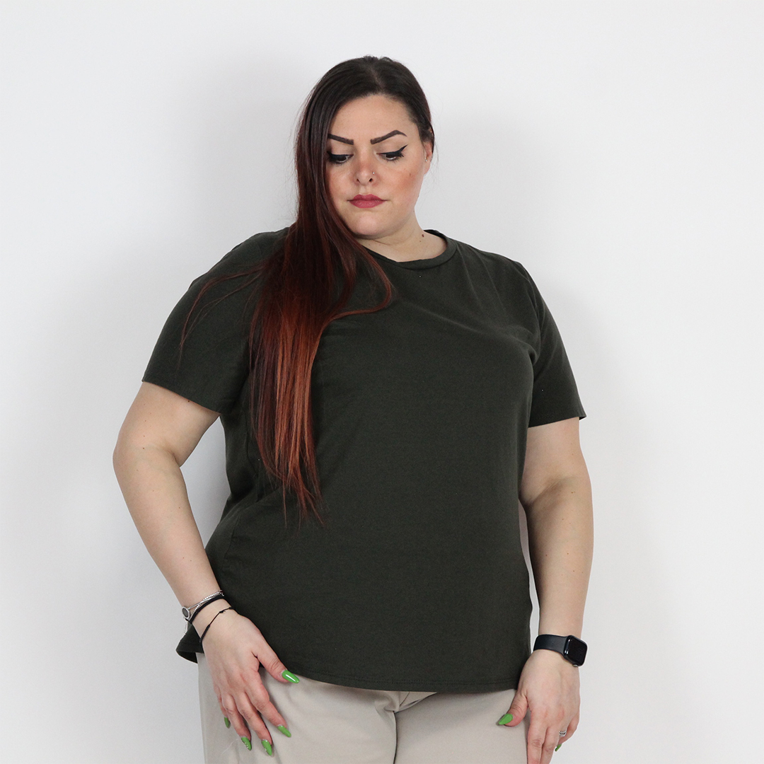 T-SHIRT BASIC COLOR CURVY