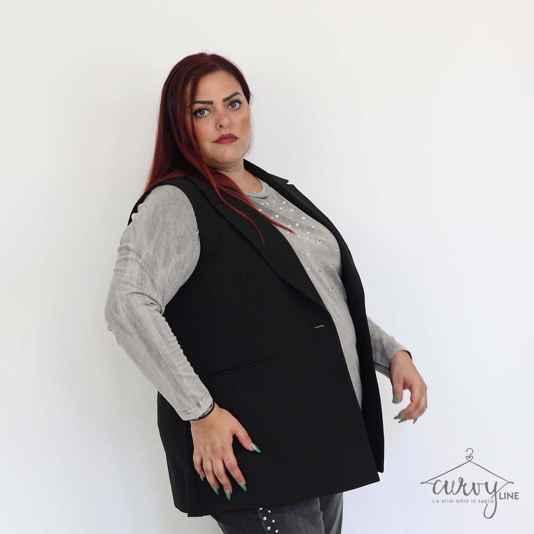 GILET DONNA OVERSIZE - immagine 3