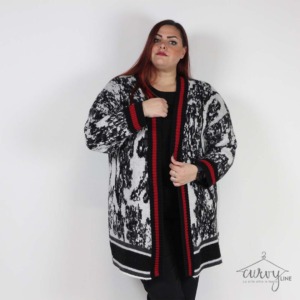 CARDIGAN TIGRE OVERSIZE