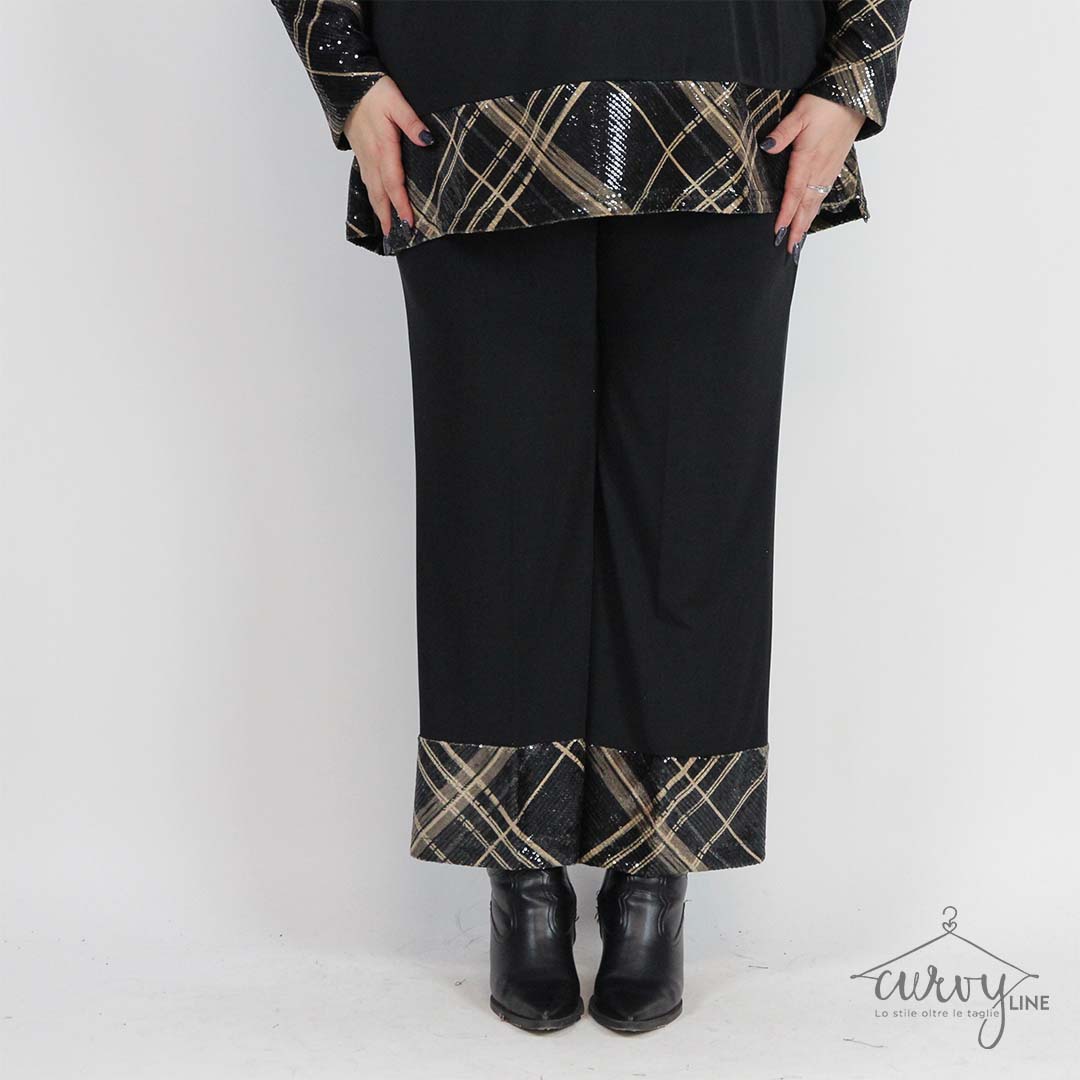 PANTALONE TARTAN PAILETTE - immagine 4