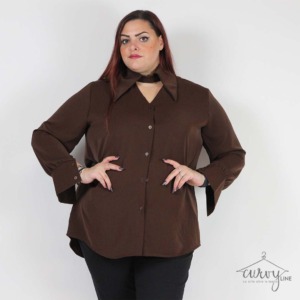 CAMICIA COLLO PUNTE CURVY