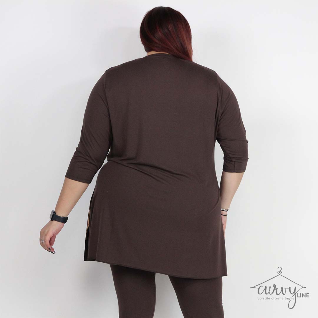 MAGLIA OVERSIZE LAMINATA - immagine 2