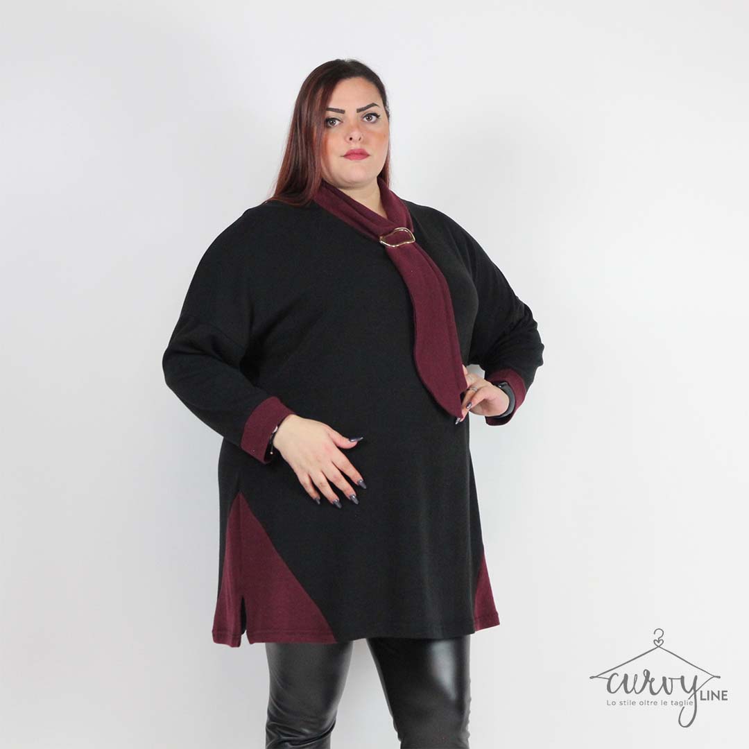 MAGLIA SCIARPA FIBIA OVER - immagine 4