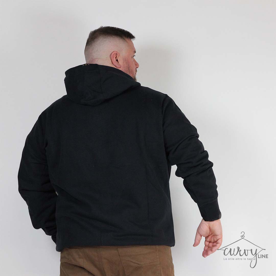 MAGLIA CAPPUCCIO FELPA - immagine 2