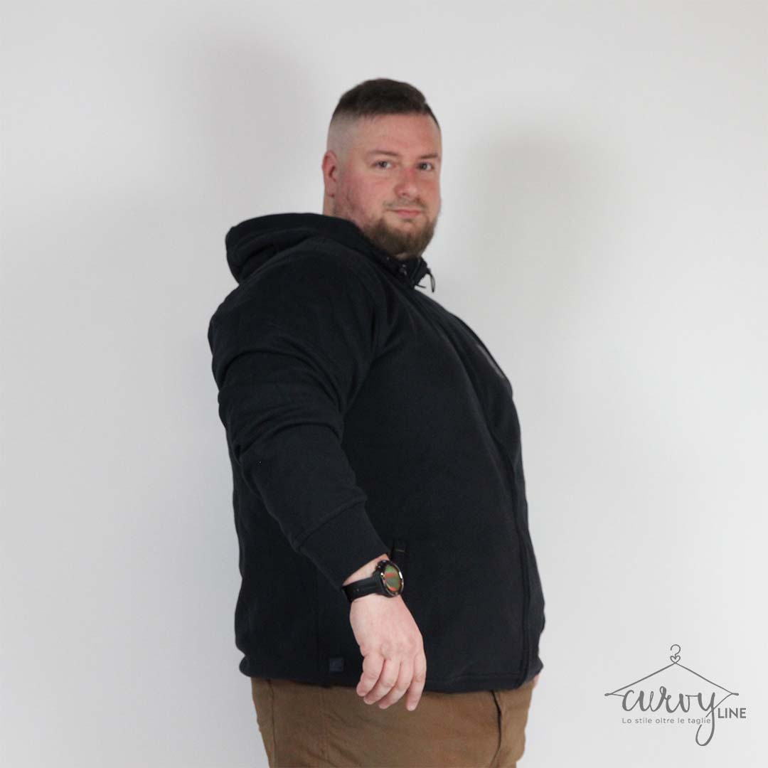 MAGLIA CAPPUCCIO FELPA - immagine 6