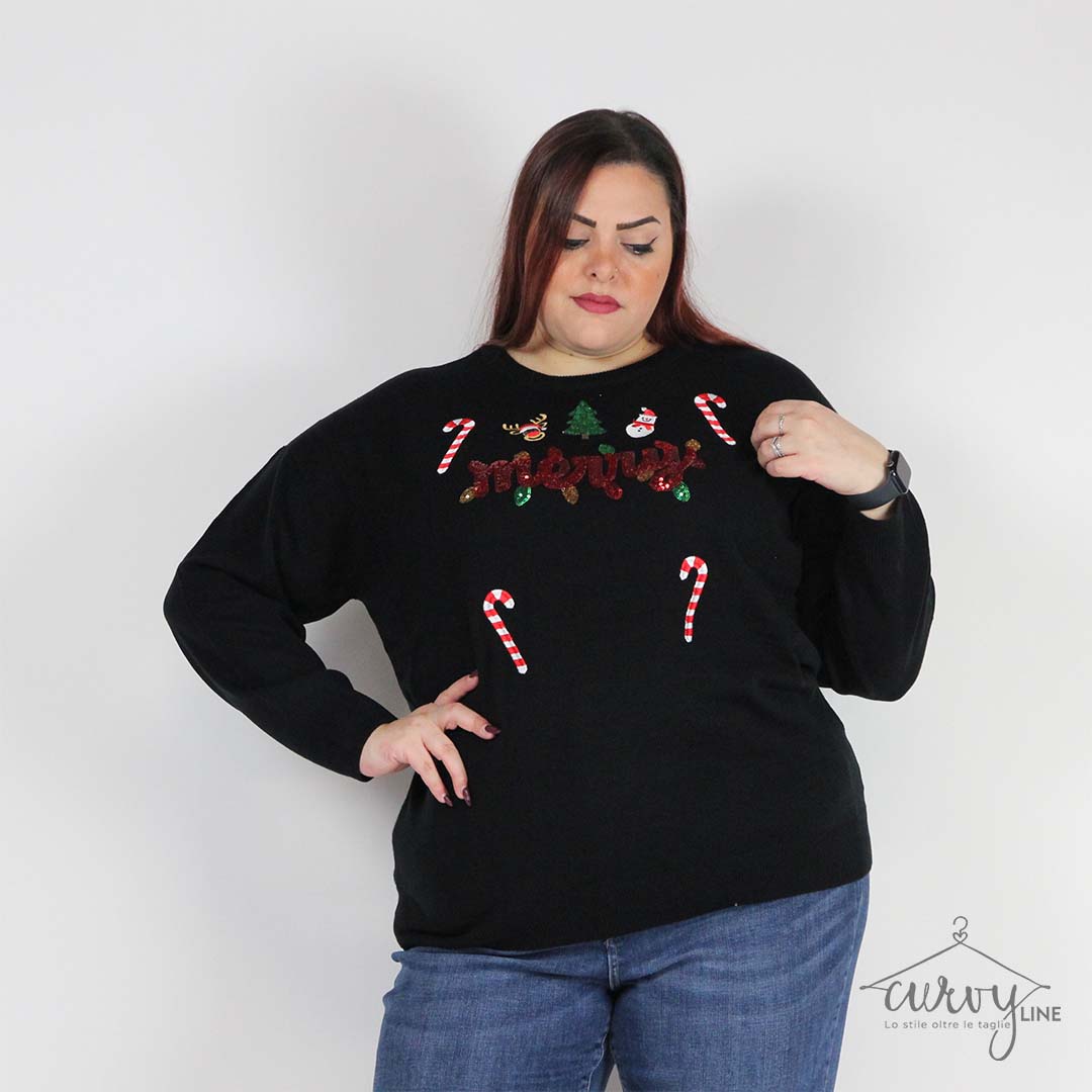 MAGLIONE NATALIZIO MERRY