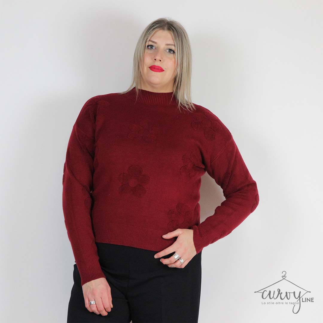 MAGLIA MARGHERITA CURVY