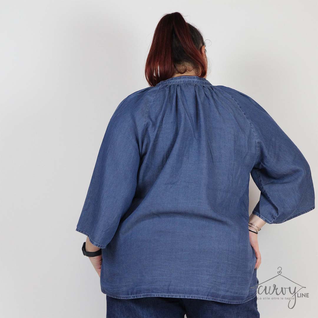 BLUSA ELARA JEANS OVER - immagine 2