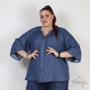 BLUSA ELARA JEANS OVER