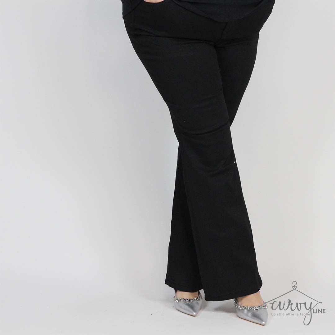 JEANS BLACK FLARED - immagine 3