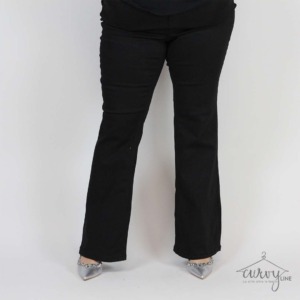 JEANS BLACK FLARED