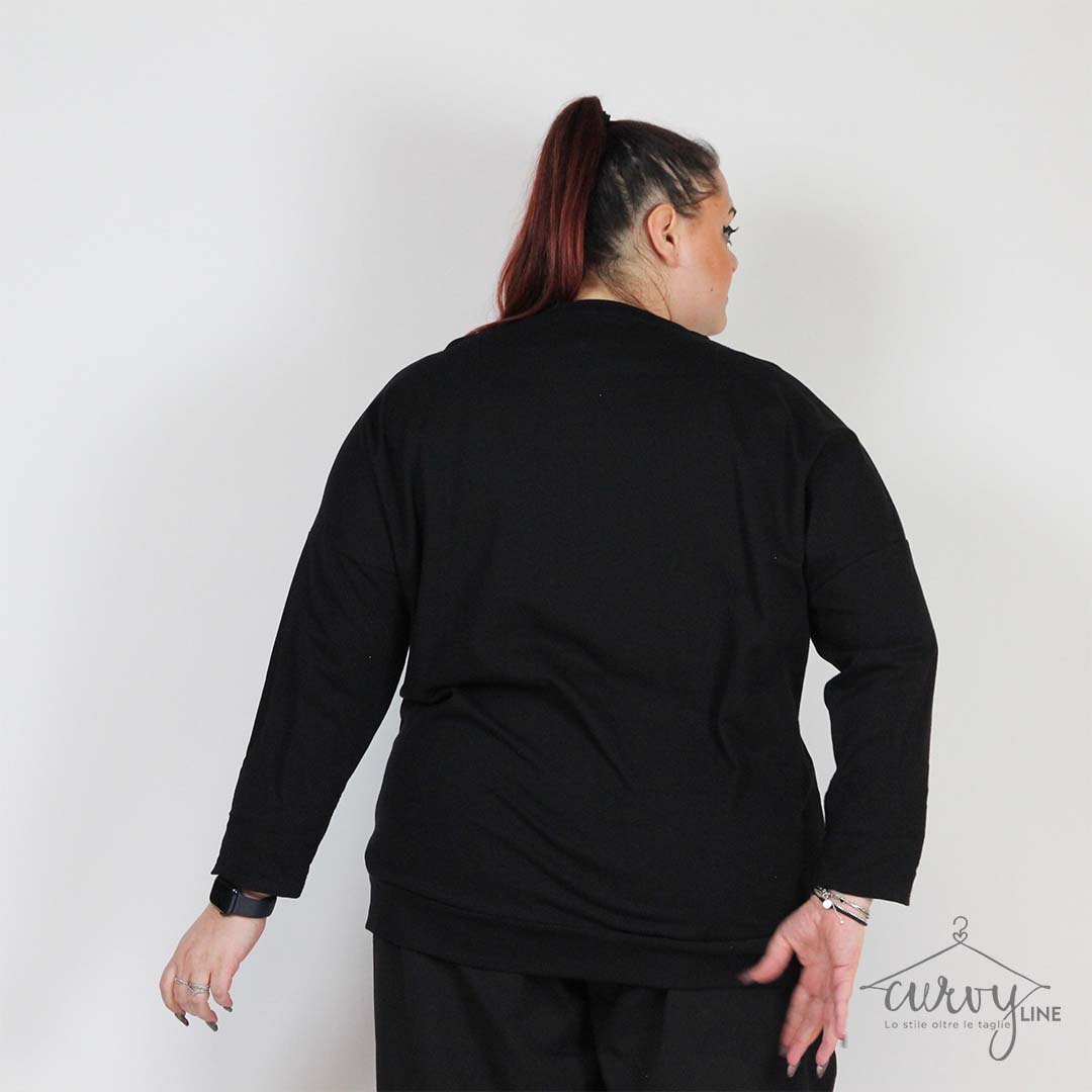 FELPA CORSETTO PERLE - immagine 4