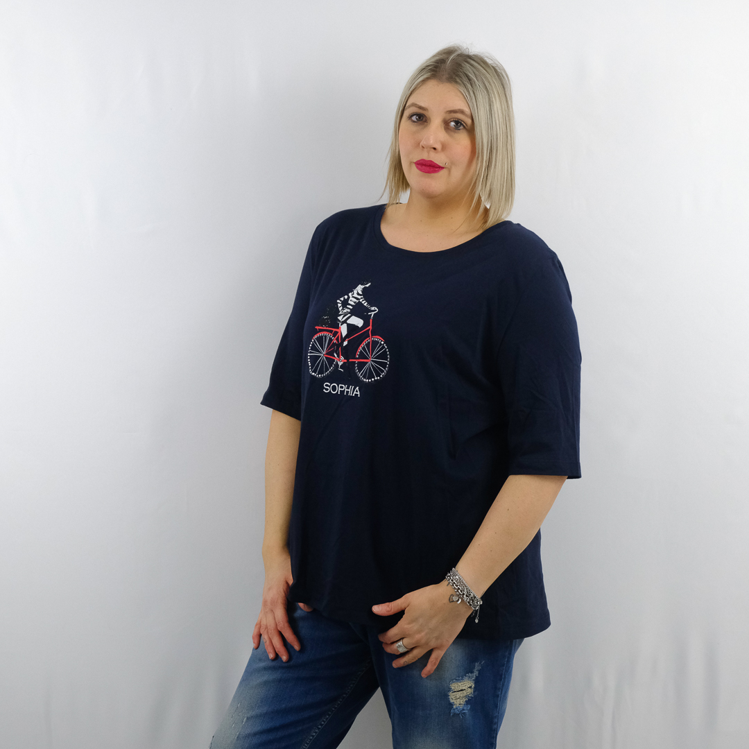 T-SHIRT OVER BICI - immagine 2