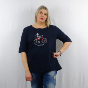 T-SHIRT OVER BICI