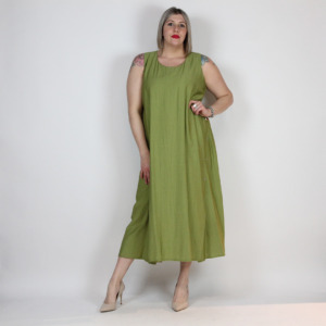 ABITO SMANICATO GREEN