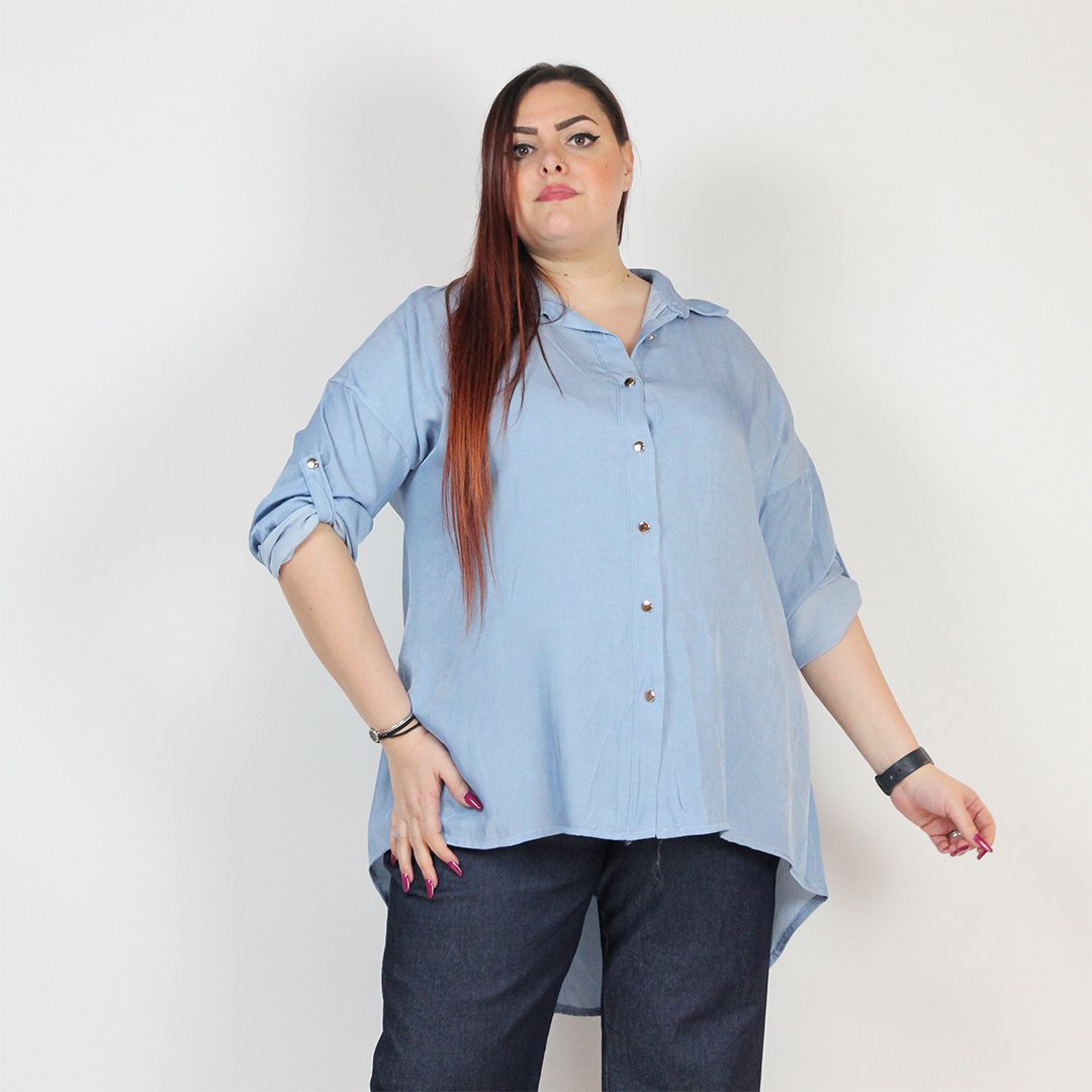 CAMICIA JEANS TENCELL - Image 2