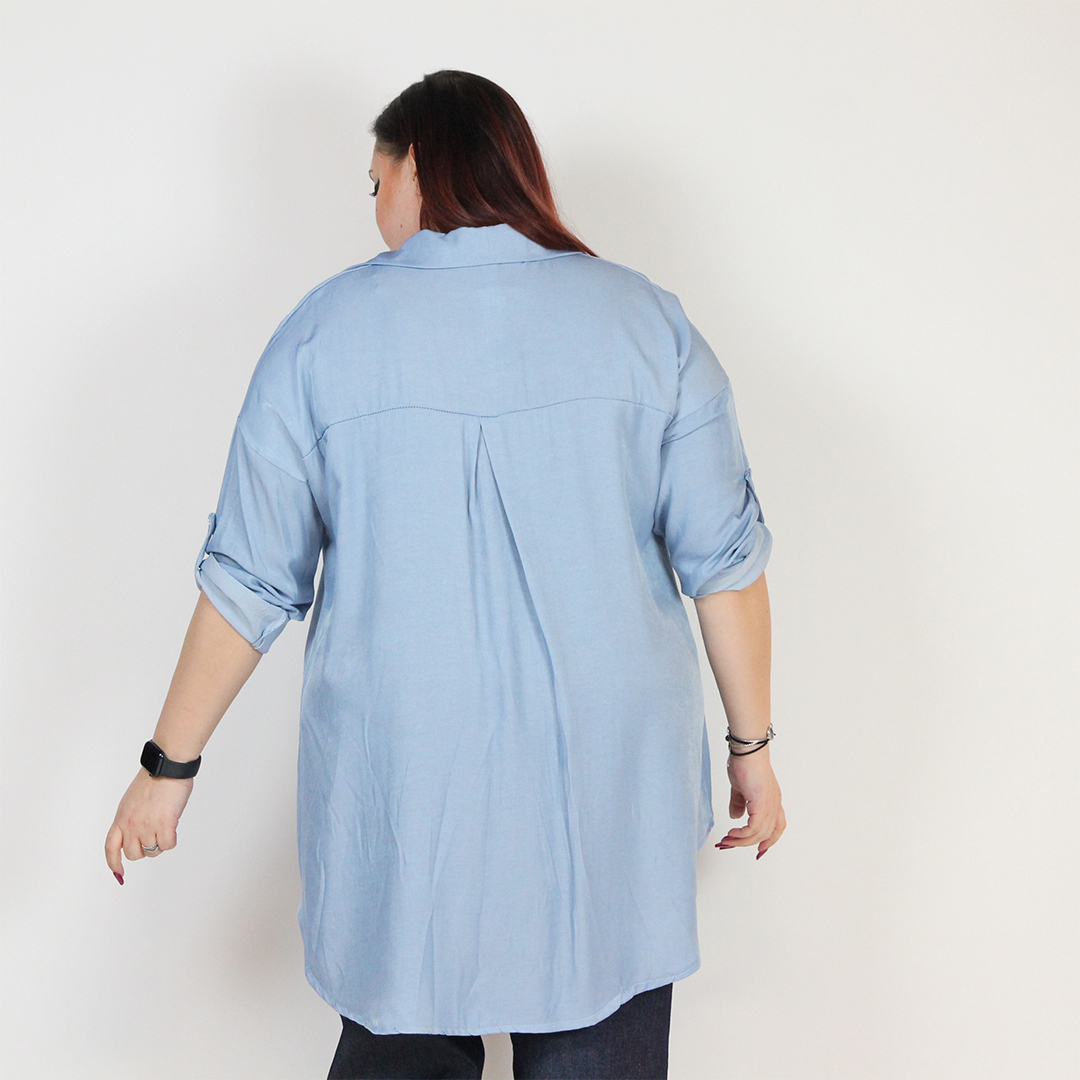 CAMICIA JEANS TENCELL - Image 3