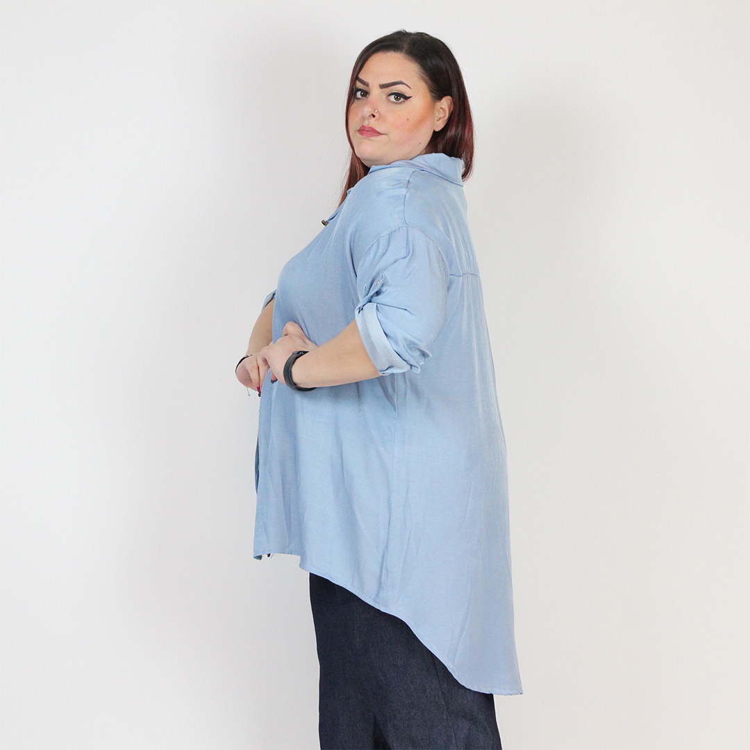 CAMICIA JEANS TENCELL - Image 4