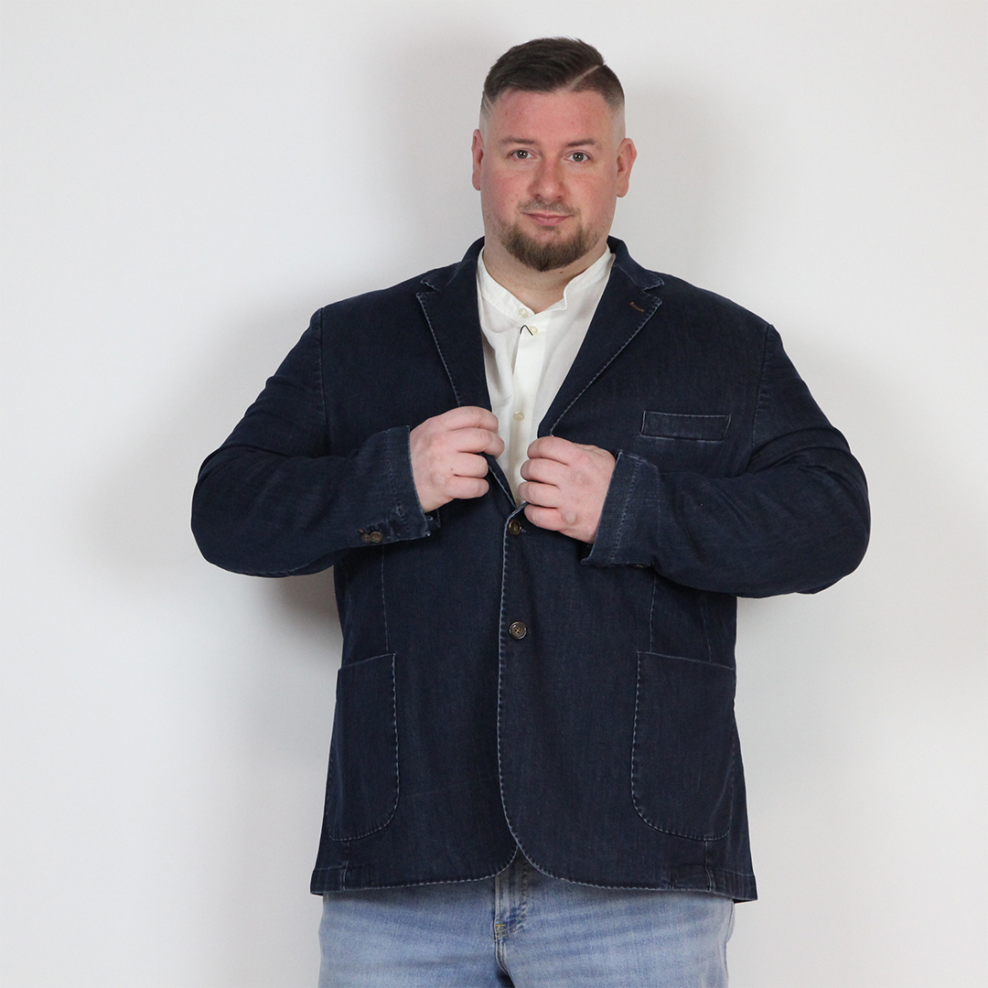 GIACCA JEANS DENIM - immagine 7