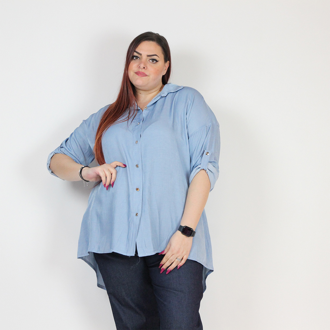 CAMICIA JEANS TENCELL - Image 6