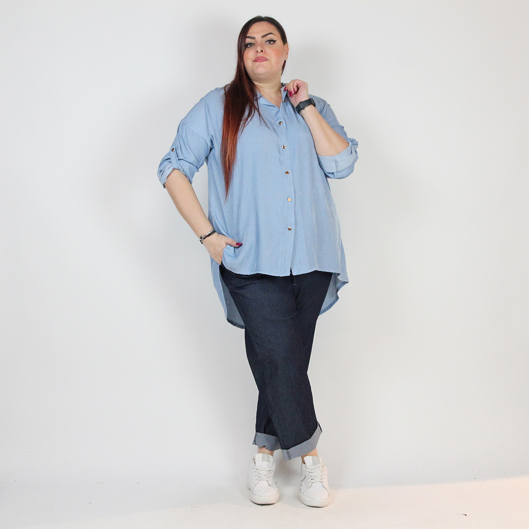 CAMICIA JEANS TENCELL - Image 7