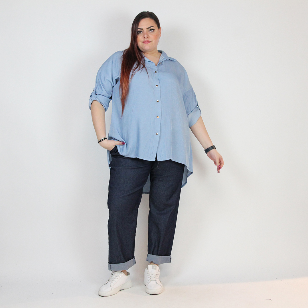 CAMICIA JEANS TENCELL - Image 8