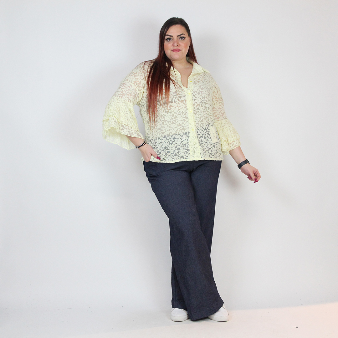 CAMICETTA PIZZO CURVY - immagine 2