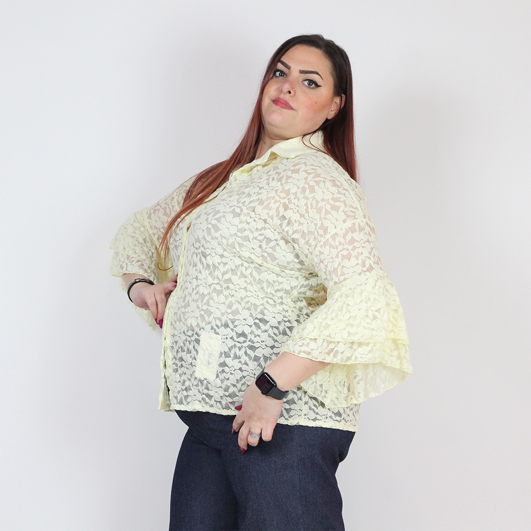 CAMICETTA PIZZO CURVY - immagine 4