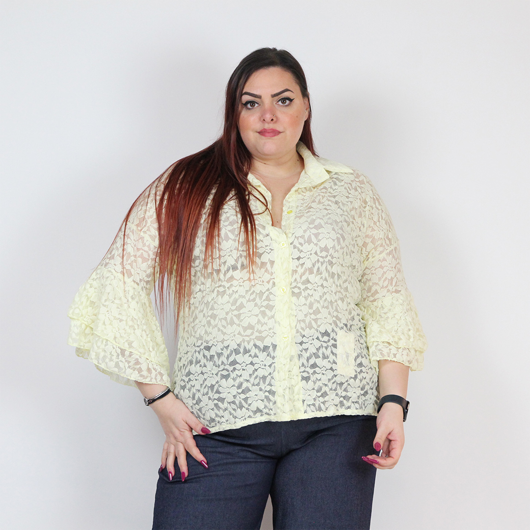 CAMICETTA PIZZO CURVY - immagine 7