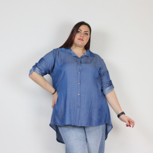 CAMICIA JEANS TENCELL