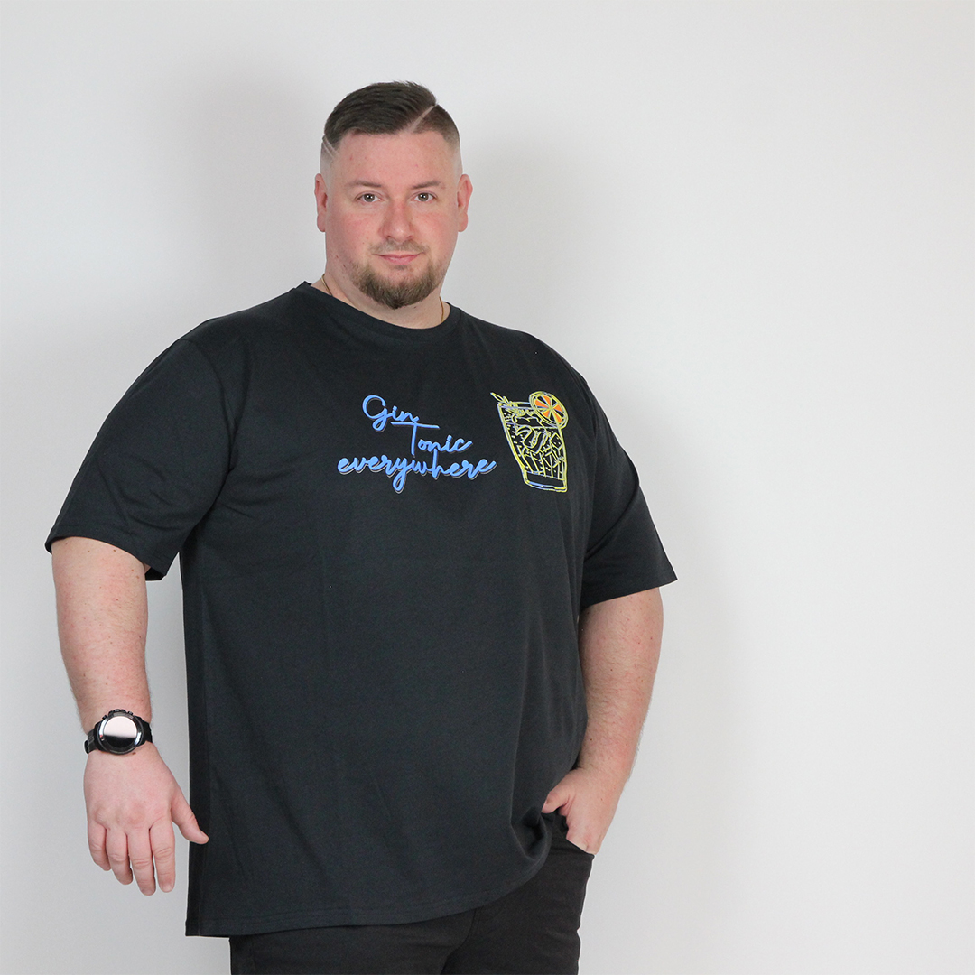 T-SHIRT GIN TONIC OVER - immagine 2