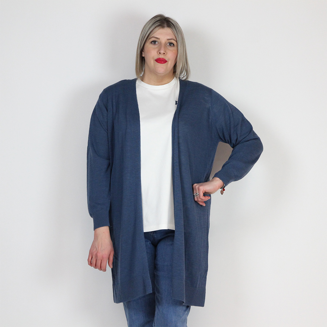 CARDIGAN FILATO OVER