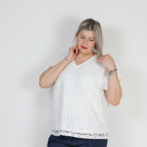 T-SHIRT CROCHET OVER