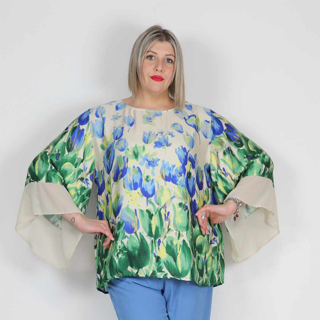 BLUSA VOLANT TULIPANI