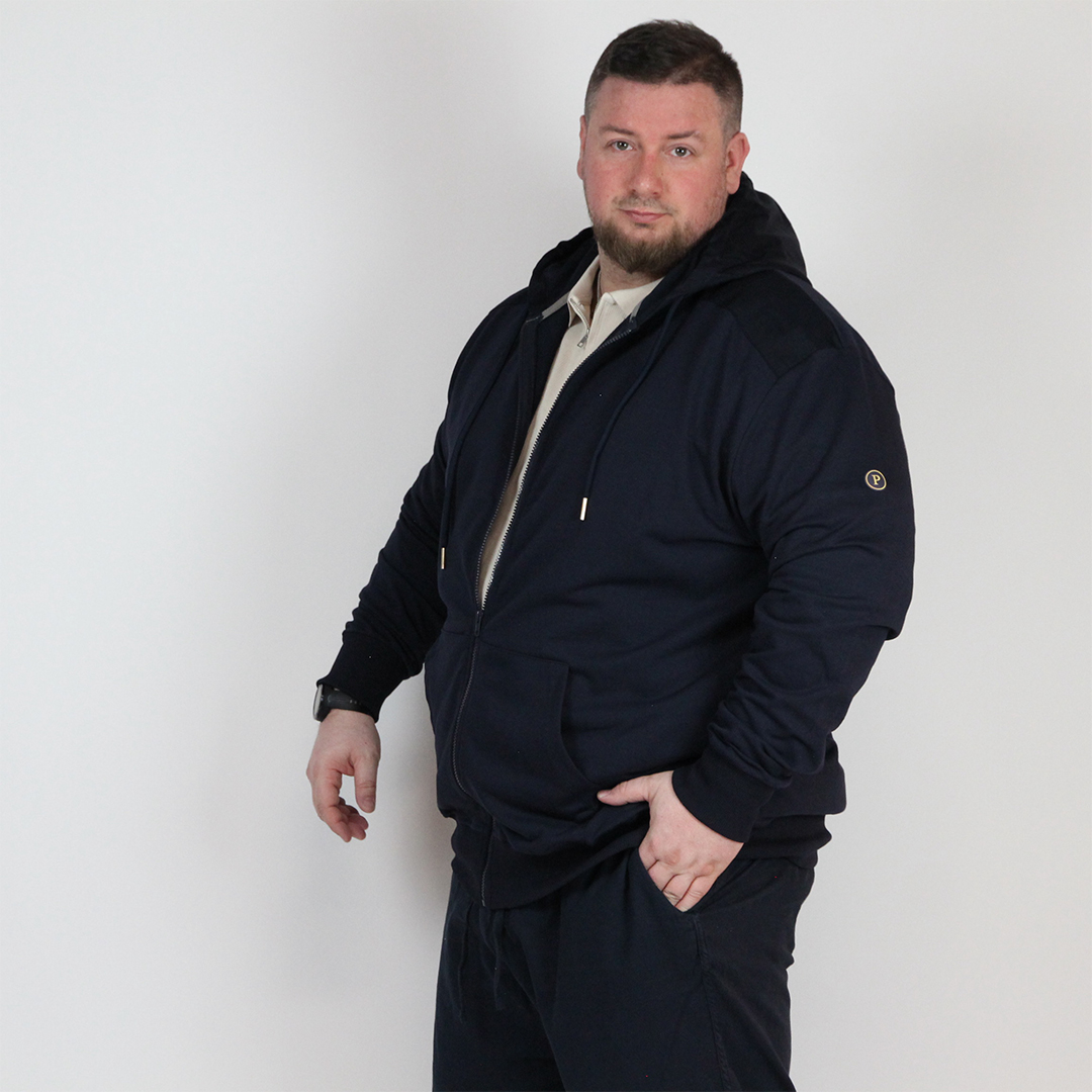 GIACCA ZIP INSERTI COTONE - immagine 5