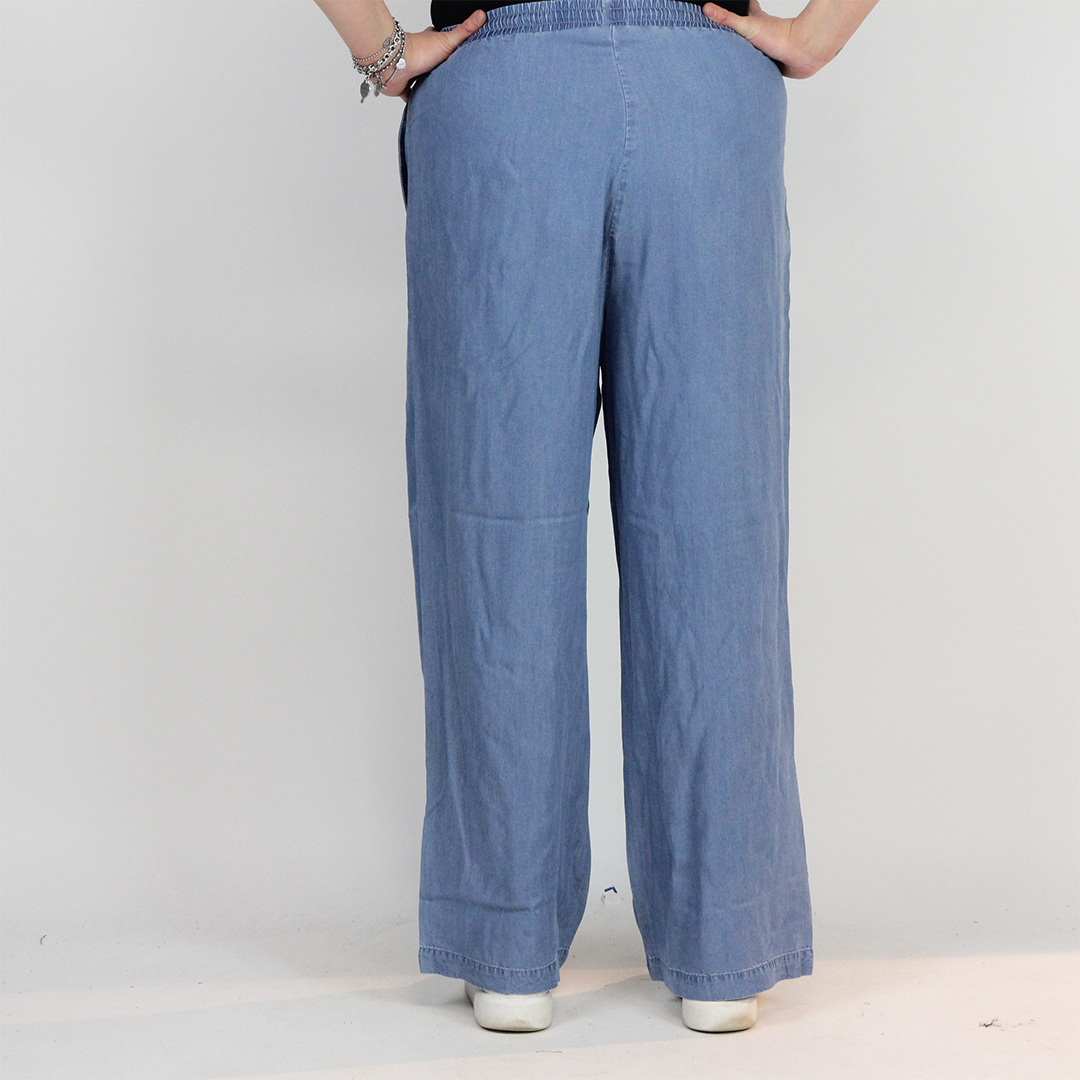 PANTS TENCEL PALAZZO - immagine 4